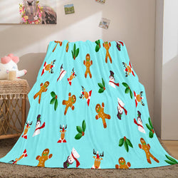 Merry Christmas Flannel Fleece Blanket (Online Order Only)