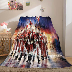 Merry Christmas Flannel Fleece Blanket (Online Order Only)