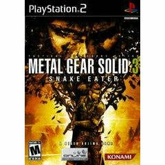 Metal Gear Solid 3 Snake Eater - PlayStation 2 (Online Order Only)