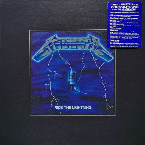 Ride the Lightning (Deluxe Edition, Boxed Set, With CD, With DVD) [Vinyl] (ONLINE ORDER ONLY)