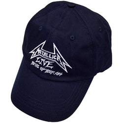 Metallica "Live" Navy Baseball Cap (ONLINE ORDER ONLY)