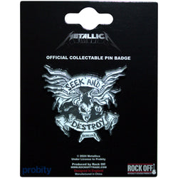 Metallica Seek and Destroy Enamel Pin (ONLINE ORDER ONLY)
