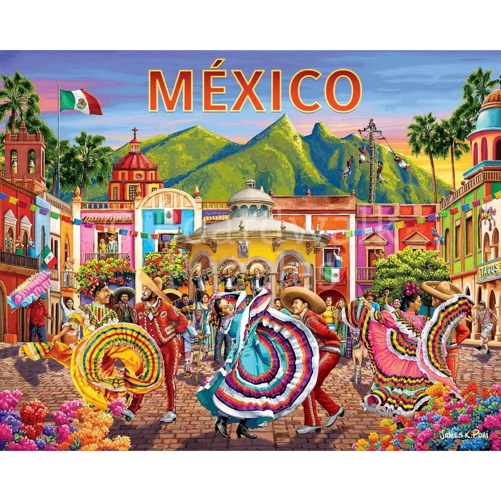 Mexico 1000 Piece Jigsaw Puzzle Boardwalk (ONLINE ORDER ONLY)