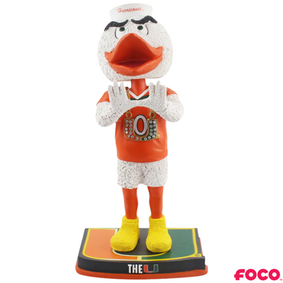 Miami Hurricanes Turnover Chain Bobblehead (ONLINE ORDER ONLY)