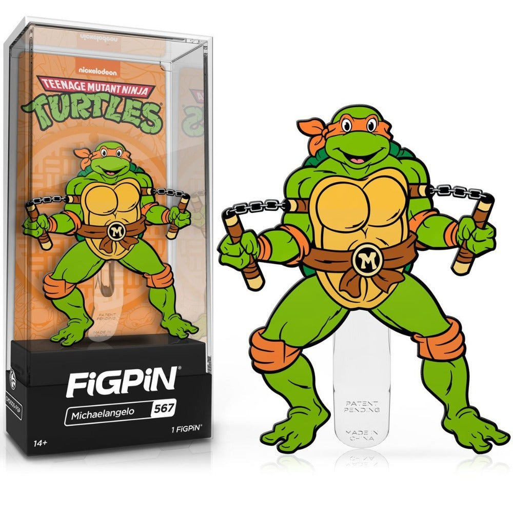 FiGPiN: Teenage Mutant Ninja Turtles - Michaelangelo #567 (ONLINE ORDER ONLY)