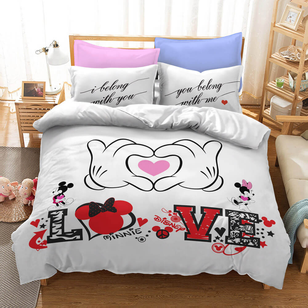 Mickey Mouse Cosplay Bedding Set Quilt Cover Without Filler (Online Order Only)