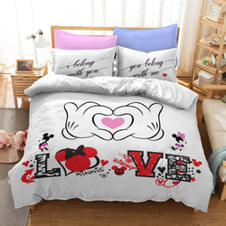 Mickey Mouse Cosplay Bedding Set Quilt Cover Without Filler (Online Order Only)