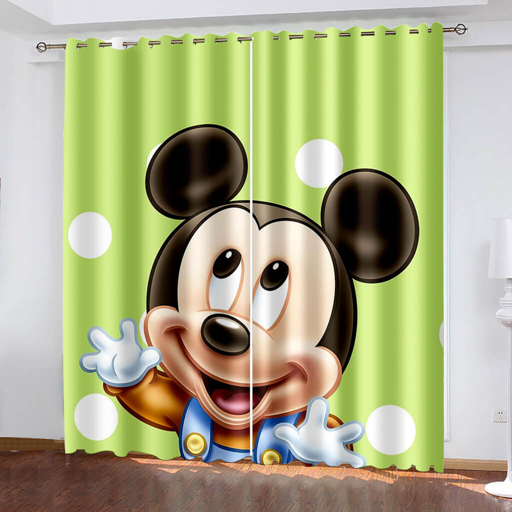 Mickey Mouse Curtains Blackout Window Drapes (Online Order Only)