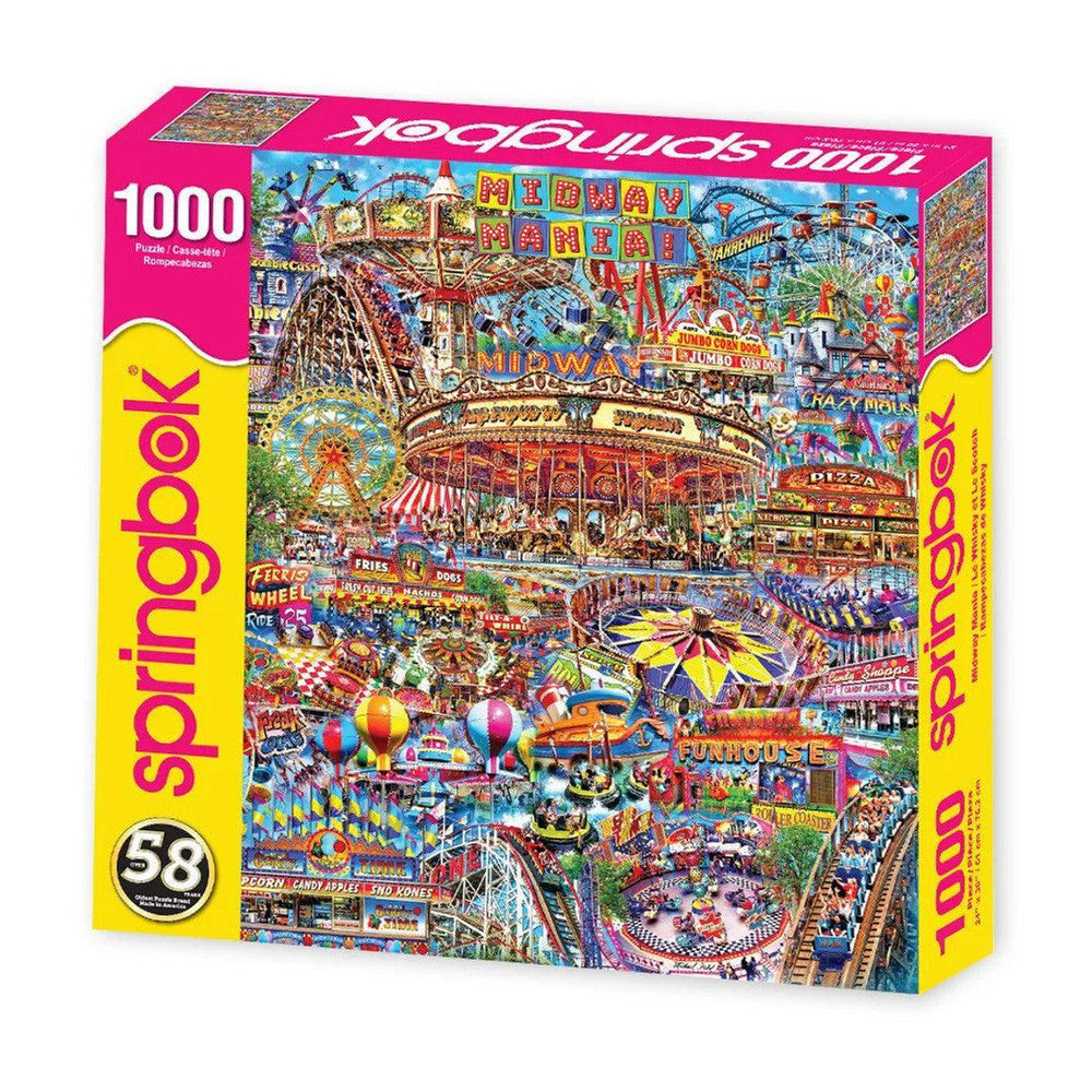 Midway Mania 1000 Piece Jigsaw Puzzle Springbok (ONLINE ORDER ONLY)