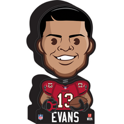NFL Mover & Shaker Wooden Bobbleheads (ONLINE ORDER ONLY)