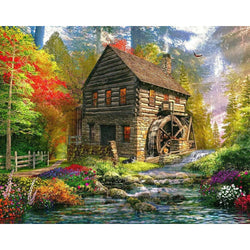 Mill Cottage 1000 Piece Jigsaw Puzzle Springbok (ONLINE ORDER ONLY)