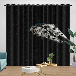 Millennium Falcon Curtains Blackout Window Drapes (ONLINE ORDER ONLY)