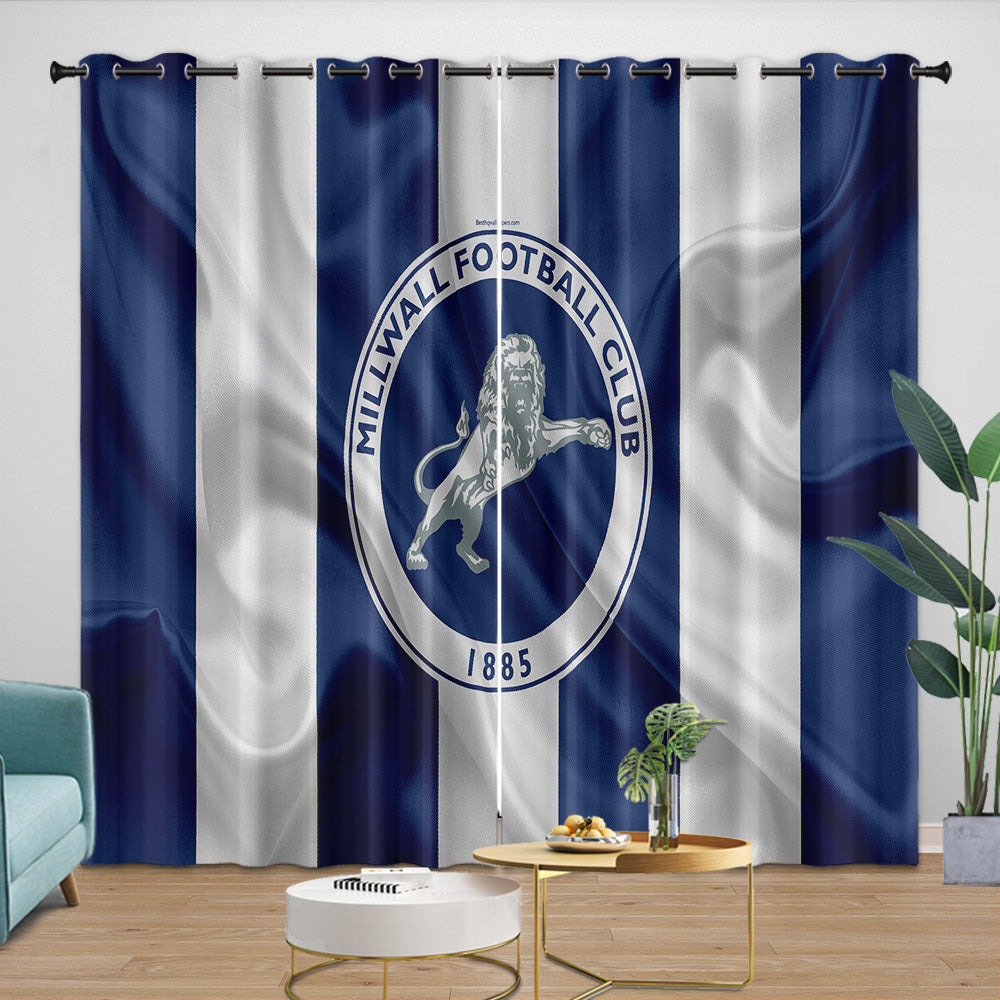 Millwall Curtains Blackout Window Drapes Room Decoration (Online Order Only)