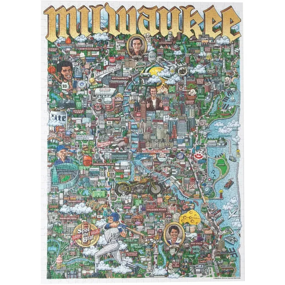 Milwaukee 1000 Piece Jigsaw Puzzle Birdie (ONLINE ORDER ONLY)