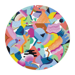 Mina Hamada Luna de Flor 1000 Piece Round Jigsaw Puzzle Galison (ONLINE ORDER ONLY)