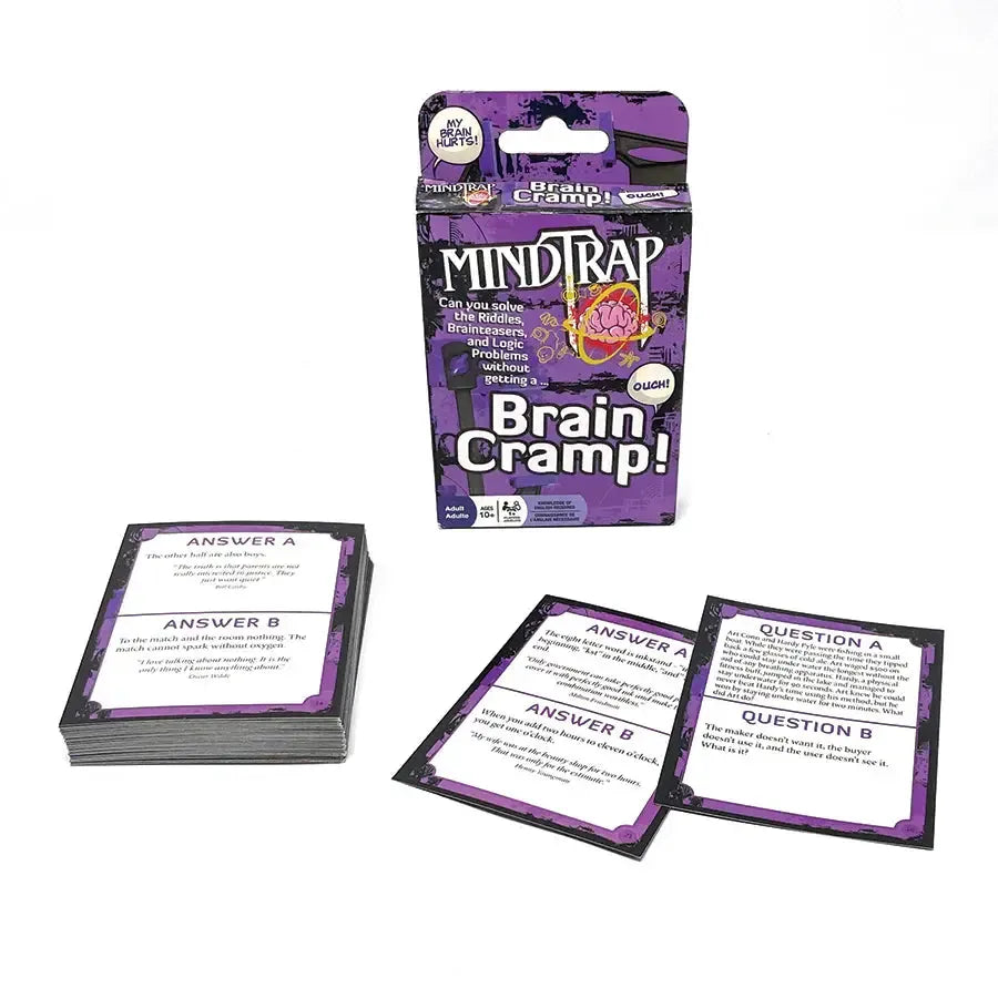 MindTrap: Brain Champ - Riddles & Logic Puzzle Game - Outset (ONLINE ORDER ONLY)