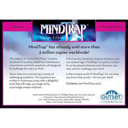 MindTrap: Classic Edition Card Game Outset (ONLINE ORDER ONLY)