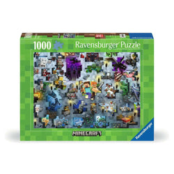 Minecraft Mobs 1000 Piece Jigsaw Puzzle Ravensburger (ONLINE ORDER ONLY)