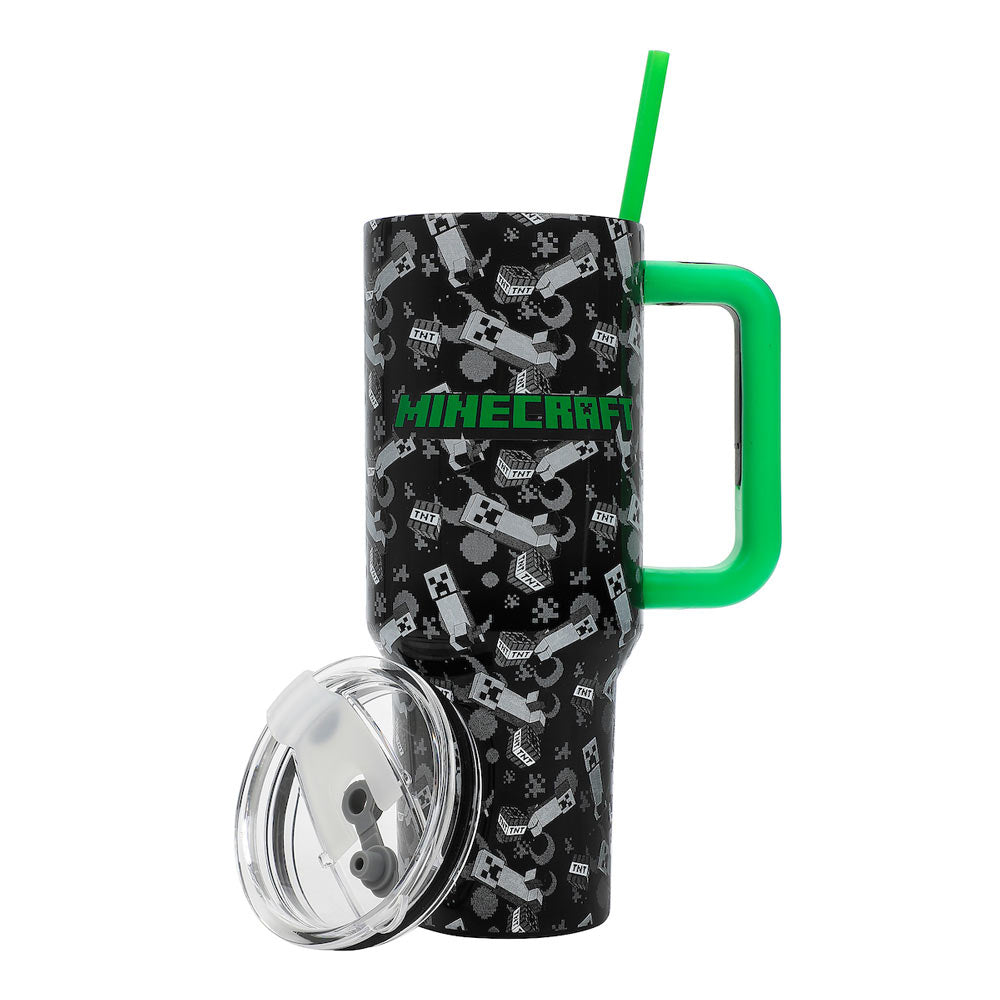 Minecraft Logo 40 oz. Stainless Steel Tumbler (Online Order Only)