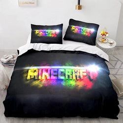 Minecraft Pattern Duvet Cover Kids Room Bedding Sets (ONLINE ORDER ONLY)