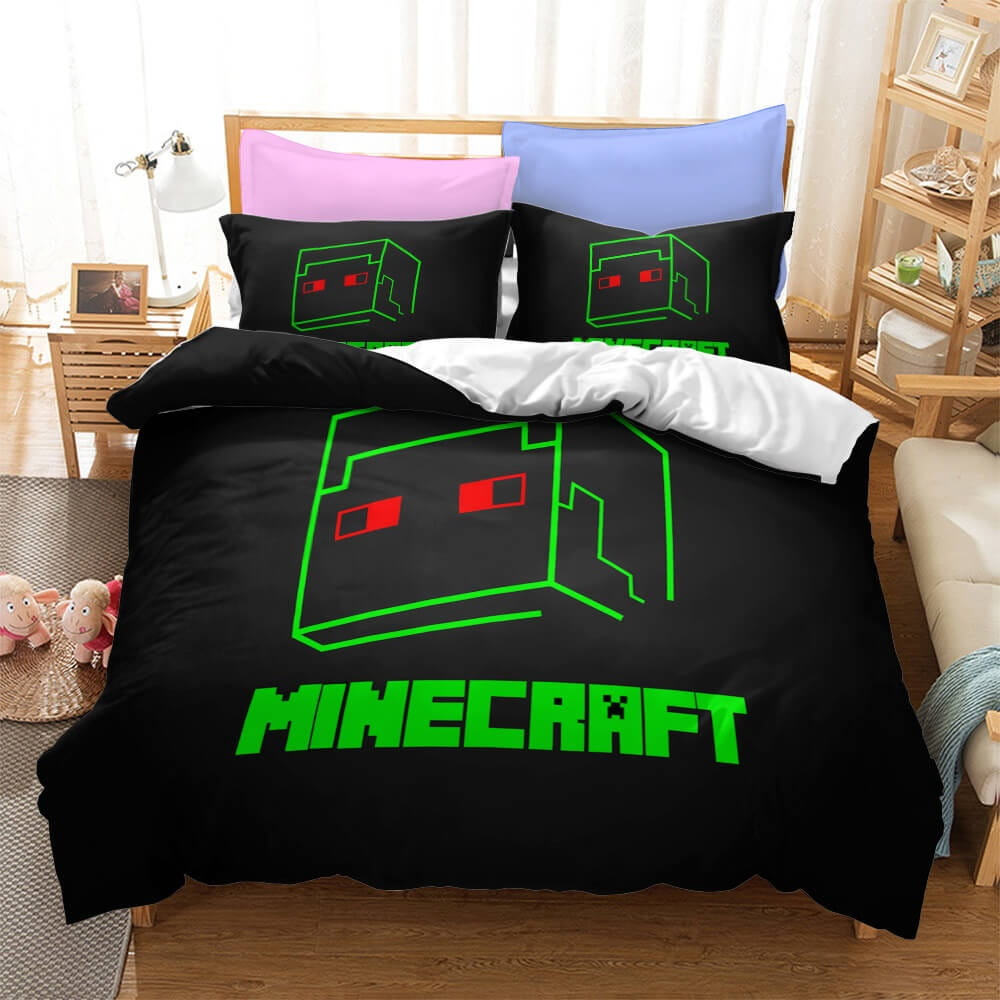 Minecraft Pattern Duvet Cover Kids Room Bedding Sets (ONLINE ORDER ONLY)