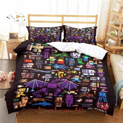 Minecraft Pattern Duvet Cover Kids Room Bedding Sets (ONLINE ORDER ONLY)