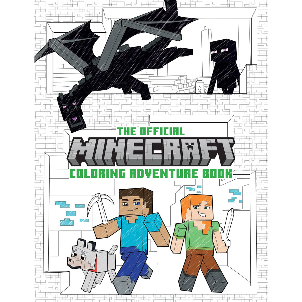 The Official Minecraft Coloring Adventures Book (ONLINE ORDER ONLY)