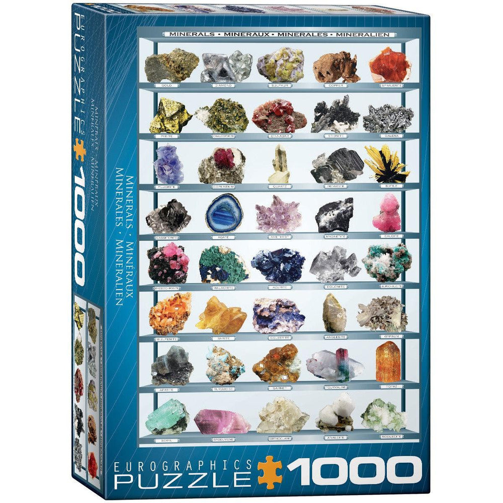 Minerals 1000 Piece Jigsaw Puzzle Eurographics (ONLINE ORDER ONLY)