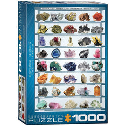 Minerals 1000 Piece Jigsaw Puzzle Eurographics (ONLINE ORDER ONLY)