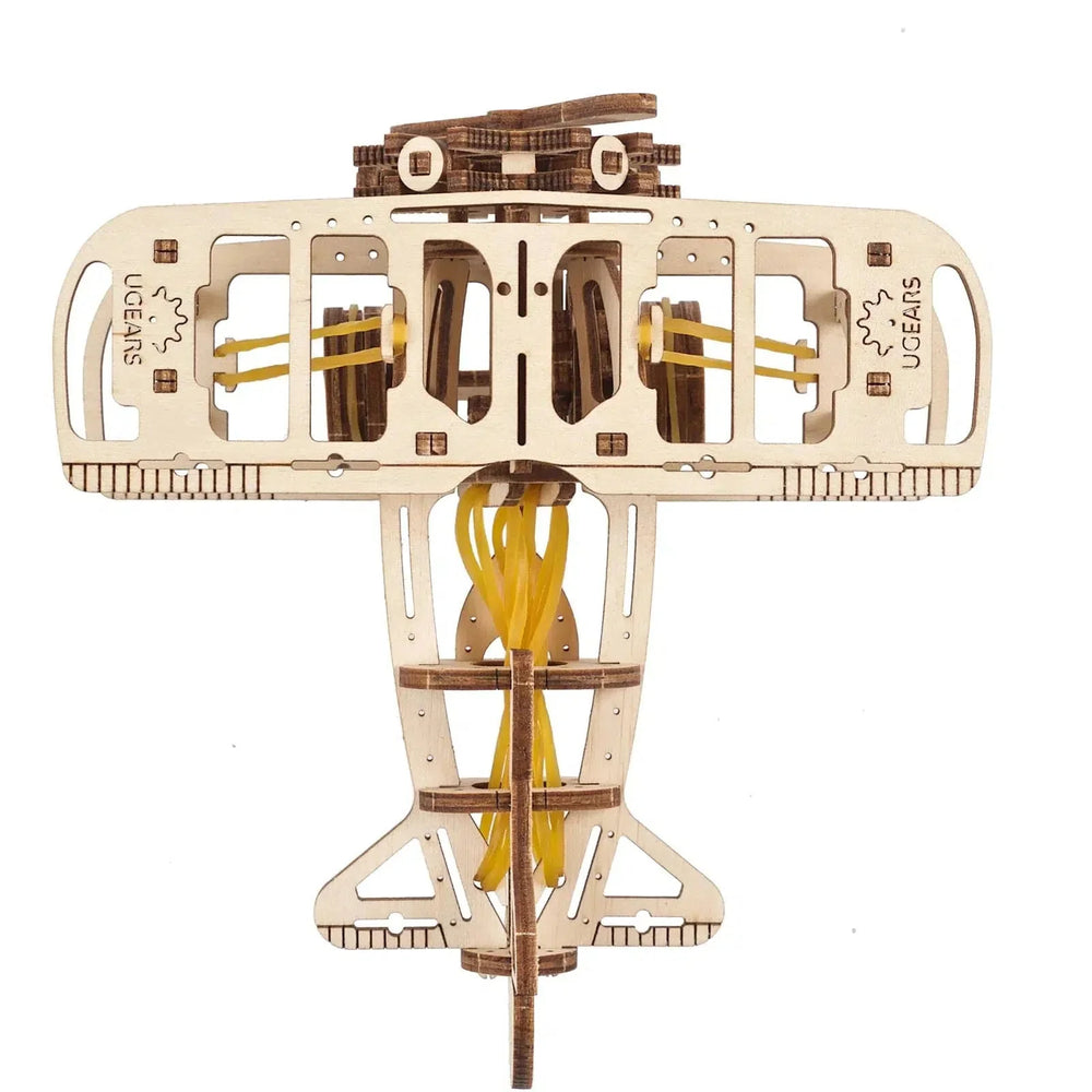 Mini Biplane 3D Wood Model Kit UGEARS (ONLINE ORDER ONLY)