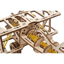 Mini Biplane 3D Wood Model Kit UGEARS (ONLINE ORDER ONLY)