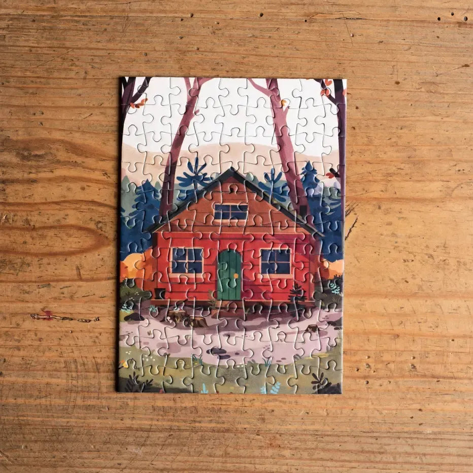 Mini Cabin 99 Piece Mini Jigsaw Puzzle Trevell (ONLINE ORDER ONLY)