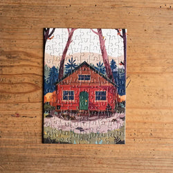 Mini Cabin 99 Piece Mini Jigsaw Puzzle Trevell (ONLINE ORDER ONLY)