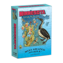 Minnesota 100 Piece Mini Shaped Jigsaw Puzzle Galison (ONLINE ORDER ONLY)