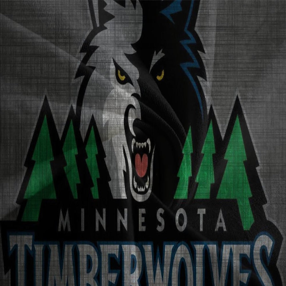 Minnesota Timberwolves Bedding Set Duvet Cover Without Filler (Online Order Only)