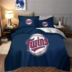Minnesota Twins Bedding Set Quilt Cover Without Filler (Online Order Only)