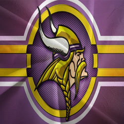 Minnesota Vikings Bedding Set Duvet Cover Without Filler (Online Order Only)