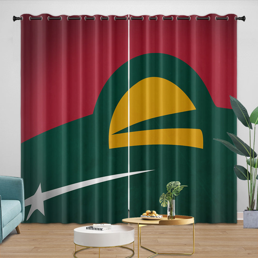 Minnesota Wild Curtains Blackout Window Drapes Room Decoration (Online Order Only)