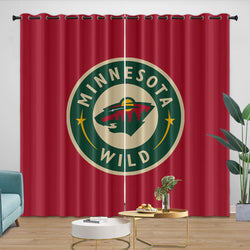 Minnesota Wild Curtains Blackout Window Drapes Room Decoration (Online Order Only)