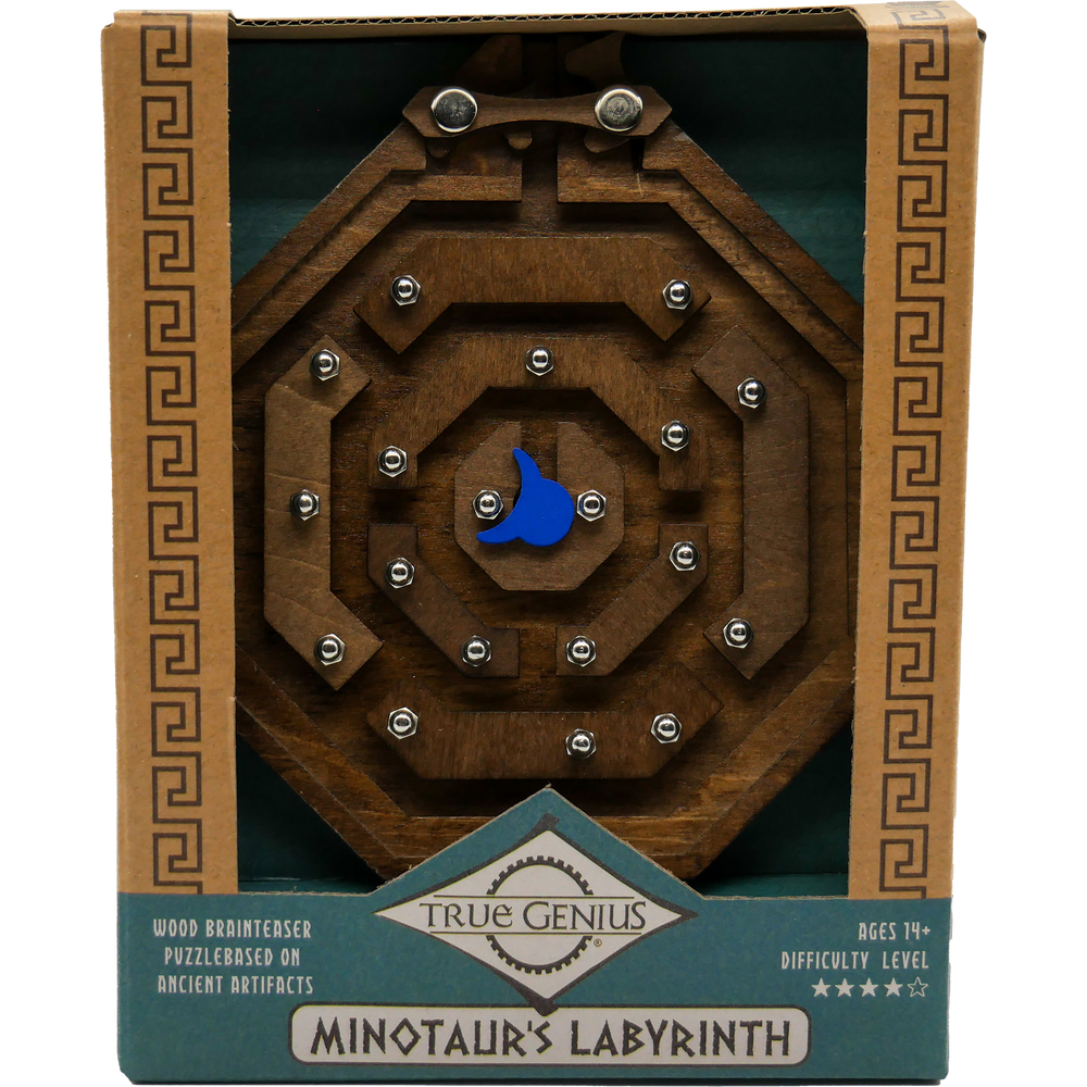Minotaur's Labyrinth Brainteaser Puzzle True Genius (ONLINE ORDER ONLY)