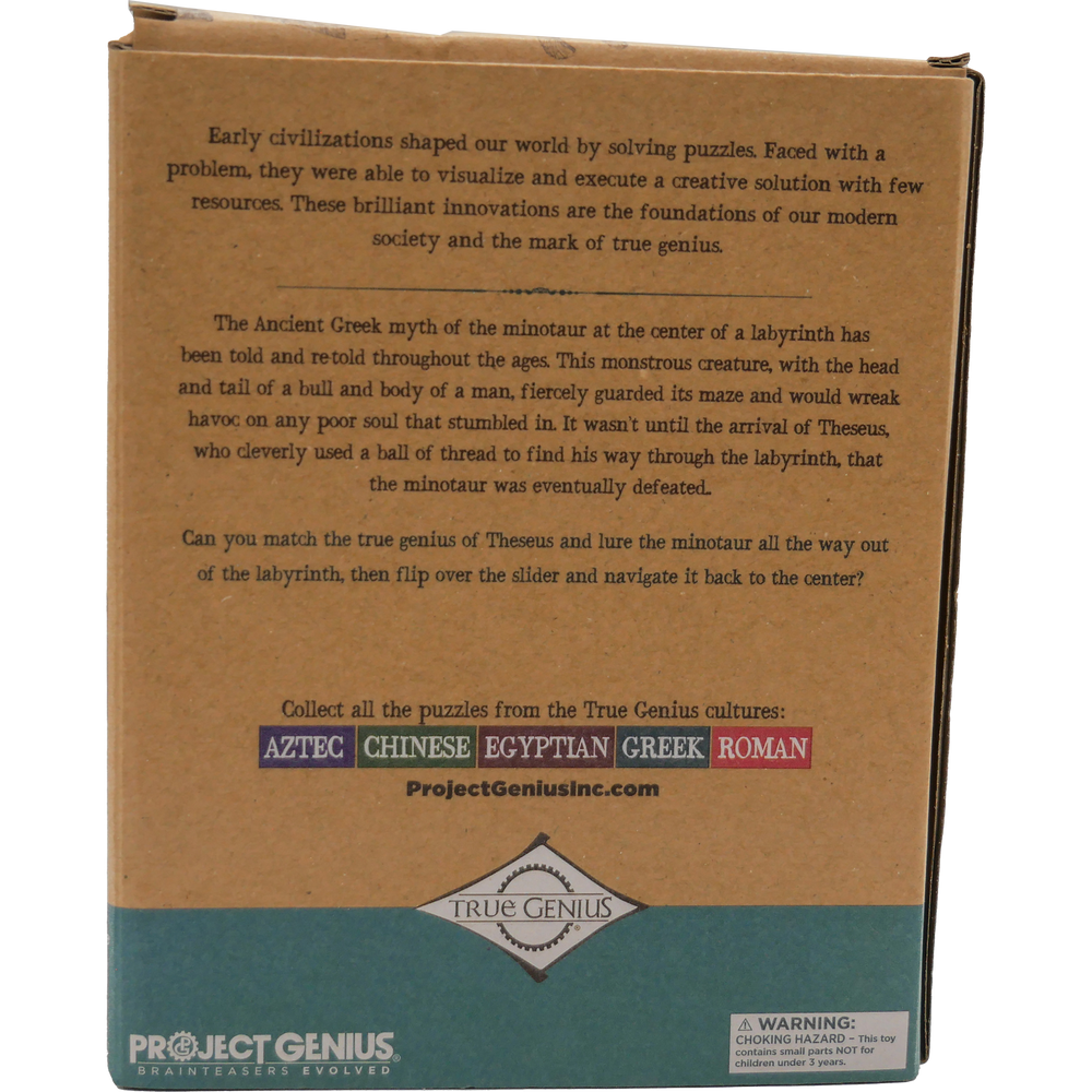 Minotaur's Labyrinth Brainteaser Puzzle True Genius (ONLINE ORDER ONLY)