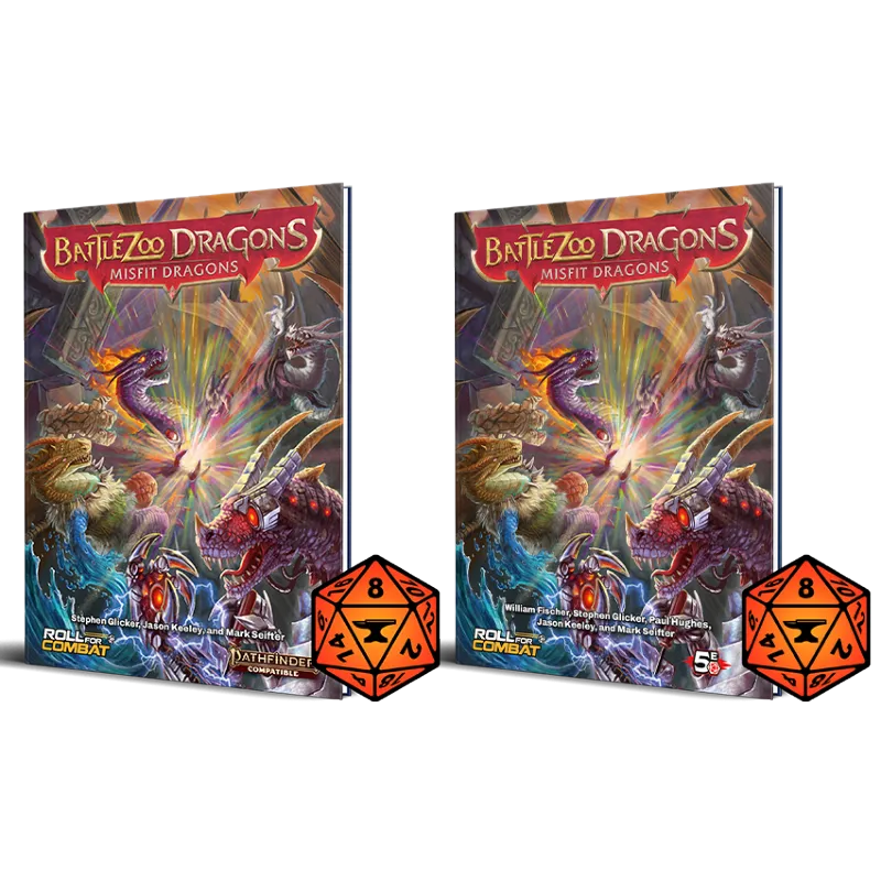 Battlezoo Dragons: Misfit Dragons for Foundry VTT (Online Order Only)