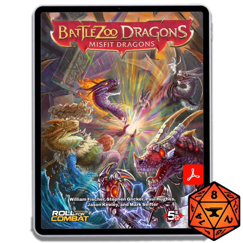 Battlezoo Dragons: Misfit Dragons for Foundry VTT (Online Order Only)