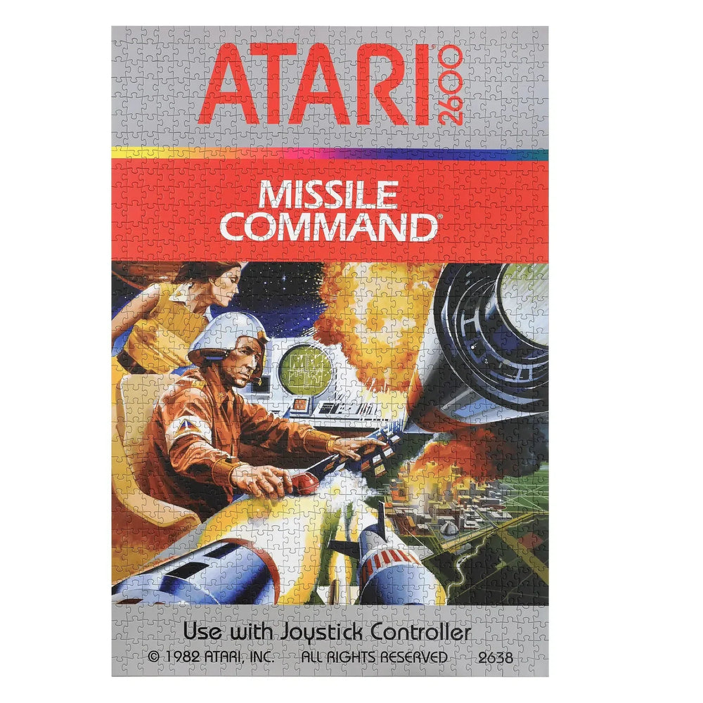Missile Command Atari 1000 Piece Premium Jigsaw Puzzle Blue Kazoo (ONLINE ORDER ONLY)