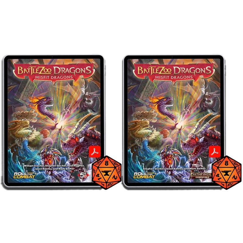 Battlezoo Dragons: Misfit Dragons for Foundry VTT (Online Order Only)