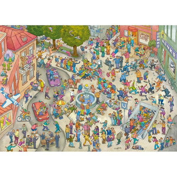 Mobile Zombies 1000 Piece Jigsaw Puzzle Heye (ONLINE ORDER ONLY)