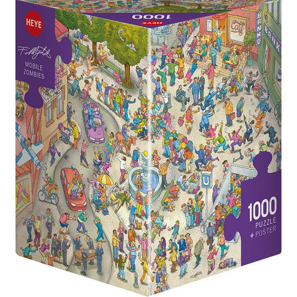 Mobile Zombies 1000 Piece Jigsaw Puzzle Heye (ONLINE ORDER ONLY)