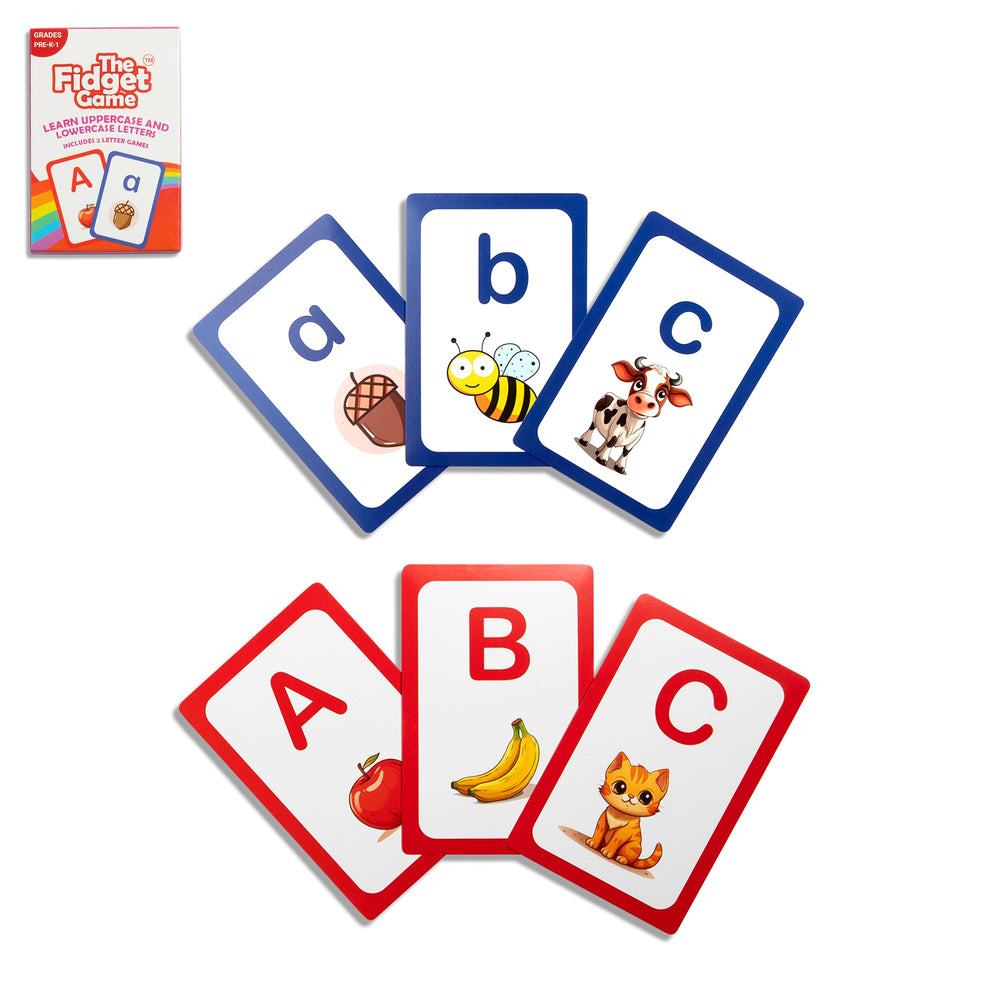 ABC: Learn Uppercase & Lowercase Letters Card Pack (Online Order Only)