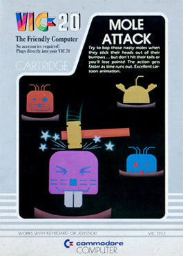 Mole Attack (VIC-20) (ONLINE ORDER ONLY)