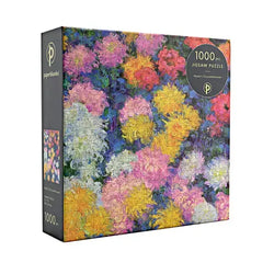 Monet’s Chrysanthemums 1000 Piece Jigsaw Puzzle Paperblanks